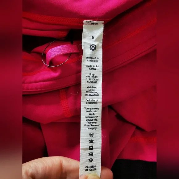 Lululemon Swift Speed High-Rise Tight 28" Sonic Pink size 8 - Picture 14 of 15